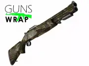 Camo Guns Wrap Skins Vinyl Matte SPORTING Double Barreled SHOTGUN Hunting DPM