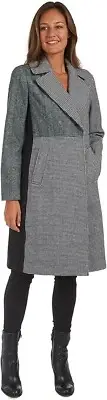 RACHEL Roy women Mixed Print Synthetic Woo MSRP $300 Size S