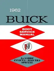1962 Buick Service Shop Repair Manual Book Engine Drivetrain Electrical Guide