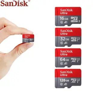 【SanDisk 晟碟】[升級版]Ultra microSDHC UHS-I A1 16GB記憶卡98MB/s(16G Micro Sd 記憶卡)