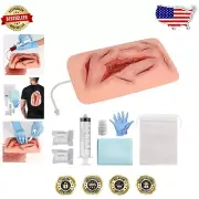 Realistic Wound Packing Trainer with Bleeding Function for Medical Education