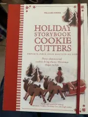 Williams Sonoma Holiday Storybook Cookie Cutters Snowman Reindeer Christmas Tree