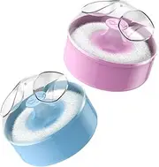 NULYLU 2Pcs Puff with Storage Box Soft and Comfortable Puff for Face Gentle Care for Skincare Essentials Convenient and Reliable Dusting