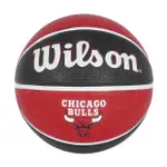 WILSON NBA TEAM [WTB1300XBCHI 籃球 7號 隊徽球 耐磨 橡膠 室外 公牛隊