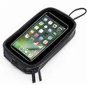 GPS Holder Pouch - Strong Magnet Pouch, Portable Phone Storage | Zipper Closure Feature, Transparent Window Easy Access, Multi-Functional Carrying Gear Used Across Commutes, Highway Routes