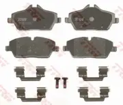TRW Front Brake Pads GDB1611 fits Mini Mini F56 One (for: Mini)