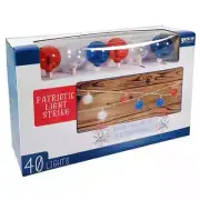 Patriotic Globe Light String