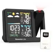 Projection Alarm Clock, Projector Alarm Clocks for No Atomic Clock Black