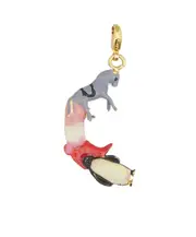 Marni Alphabet C Charm Pendant One size Yellow