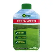 Vitax Lawn Feed & Weed – Weedkiller & Fertilizer – 500ml & 1L, Covers 100–200m²
