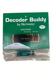 Nixtrainz V5 DECODER BUDDY 21 Pin DCC NIX Motherboard 12 AUX Outputs Version B