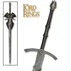 Lords of the ring Handmade Replica sword of the Witchking with wall plaque