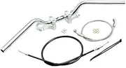 Hurricane HBK684AS YZF-R25 Bar Handle Kit, No ABS, BM Conch Type 2, Silver