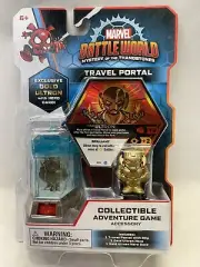 Marvel Battleworld Gold Ultron Travel Portal Attack Spinner Funko Card 2020