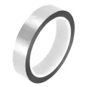 Silver Tone Metalized Tape 0.8 Inch x 55 Yards Decoration Tape for DIY