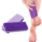 2pc Foot Stone Pumice File Exfoliate Rasp Dead Skin Scrub Pedicure Silky Feet