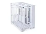 LIAN LI O11 Vision ATX Mid Tower Computer PC Case - White Aluminum, Steel, Glass