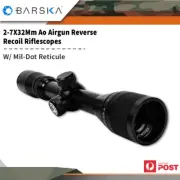 Barska 2-7x32mm Ao Airgun Reverse Recoil Riflescopes W Mil-dot Reticule Ac10006