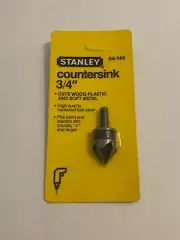 NOS - STANLEY No. 04-144 COUNTERSINK DRILL 3/4” - NEW - U.S.A.