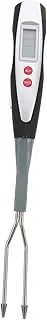 Cabilock 1Pc Digital Cooking Fork BBQ Thermometer Kitchen Temperature Indicator for Meat Fish and More Safe Grip Design for Outdoor Cooking and Grilling