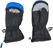 MASHALO(マシャロ) Masharo MSG-K717 Baby Snow Gloves for Kids, Blue, 3-4 Years Old