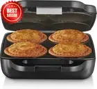Pie Magic 4-Up Electric Pie Maker, Deep-Fill Plates, Pastry Cutter, Recipe E-Boo