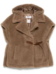 [Max Mara] Lanoso4 jacket S/M Brown