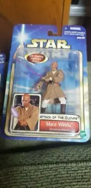 Star Wars Attack Of The Clones Mace Windu Geonosian Rescue