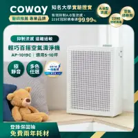 在飛比找momo購物網優惠-【Coway】5-10坪 綠淨力玩美雙禦空氣清淨機 AP-1