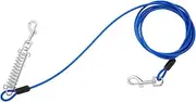 BESPORTBLE Outdoor Hiking Rope Swivel Clasps Strong Metal Hooks Shock Absorbing for Pet Dogs