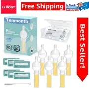 6-Pack Colostrum Collector Kit: Ergonomic Portable Breast Milk Storage Set