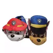 Nickelodeon Paw Patrol Marshall and Chase Slippers, Blue, Toddler Small (5/6)