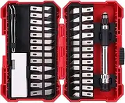 Amazon Basics 29-Piece Precision Hobby Knife Set