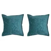 2PK Jason Commercial Parker Premium Cushion Filled 44x44cm Turquoise 340GSM
