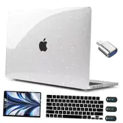 Clear Glitter Star Case for MacBook Air 13.6 Air13.6inch-Clear Glitter Star