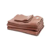 6pc Onkaparinga Mossman Cotton Bath/face/hand Towel Set- Rose Dawn