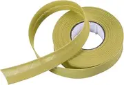 sourcing map 3/4 Inch Single Fold Bias Tape Polyester Continuous Bulk Bias Tape for Sewing, Seaming Quilting Hemming Binding Crafts (Gold 10 Yards)