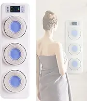 Electric Body Brush, 7800mAh Cordless Wall Mounted Back Scrubber with 360° Automatic Rotation 3 Speed ​​Adjustment,Ipx5 Waterproof Intelligent Back Scrubber for Deep Cleaning