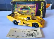 TOMICA - PORSCHE 962C YELLOW FORM A RACING NEAR MINT GULLIVER BOX GOOD JAPAN