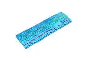 TODO Mechanical Gaming Keyboard RGB LED Linear Blue Switch USB Windows - Blue