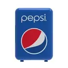 Pepsi Red White Blue Circle Soda Mini Fridge Compact Personal Refrigerator Retro