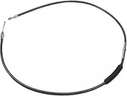 TAHYUI 75" 190cm Smoky Black Pearl Staineless Steel Braided Clutch Cable for H&Arley Touring Softail Dyna XL