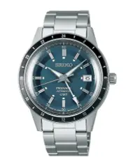 Seiko Presage SSK009J Blue and Silver Men's Watch