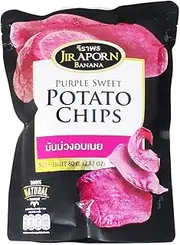 Jiraporn Purple Sweet Potato Chips with Butter 80 g