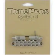 NEW TonePros T3BT-N Nashville Tunematic Bridge (Metric Thread) Tone Pros NICKEL