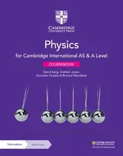 Cambridge International AS & A Level Physics Coursebook with Digital Access (2 Years) 3ed