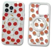 Case for | Compatible with MagSafe | iPhone 14 Pro Max Glitter - Cherry on Top