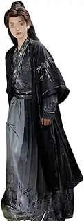 [IDZNFNFX] Men's Knight-Errant Hanfu Ancient Chinese Traditional Costume Martial Arts Cosplay Suit