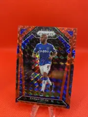 Fabian Delph 2020-21 082/159 Panini Prizm Premier League SP Red Mojo Prizm #d
