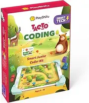 Tacto Coding by PlayShifu - Story-Based Visual Coding | Logic & Coding Games for Kids | STEM Gifts for Boys and Girls Age 4-10 | Works with iPads, Samsung tabs, Kindle Fire (Tablet Not Included)